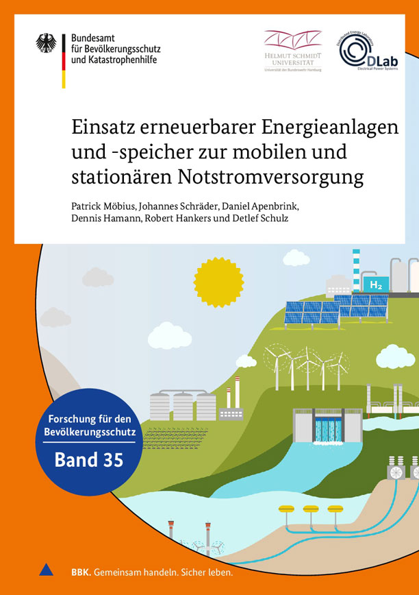 Einsatz erneuerbarer Energieanlagen und -speicher zur mobilen und stationären Notstromversorgung